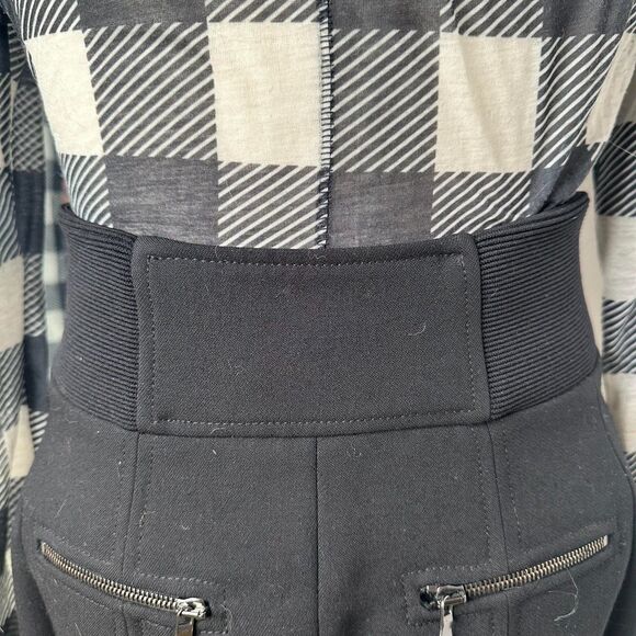 Proenza Schouler mod black mini skirt 60s retro - Picture 3 of 15